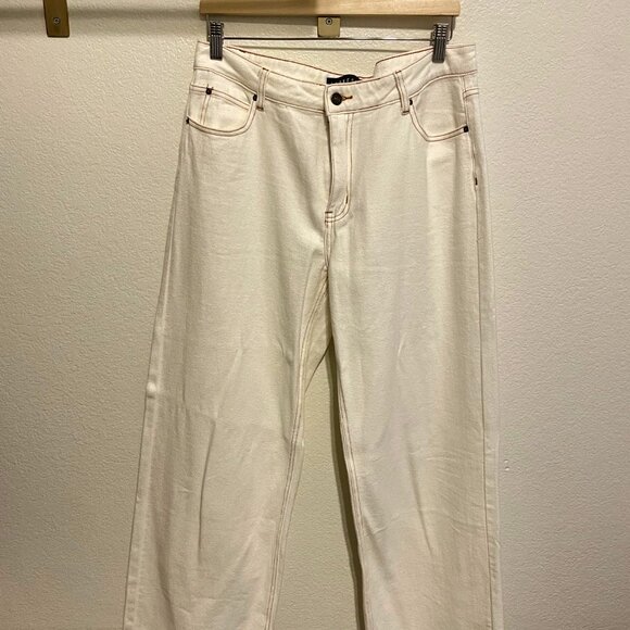 Lioness Princess Polly SET Ivory Hills Halter Top (M) and Top Model Jeans (L) - Picture 6 of 6